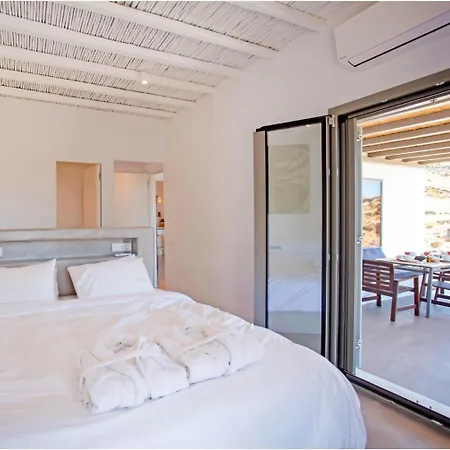 Private Verdigris With Infinity Sea Views Villa Platys Gialos (Mykonos)