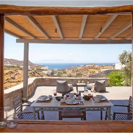 Villa Private Verdigris With Infinity Sea Views Platys Gialos (Mykonos)