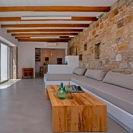 Private Verdigris With Infinity Sea Views Villa Platys Gialos (Mykonos)